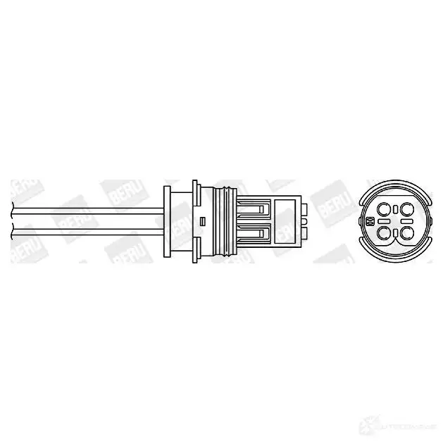 Лямбда зонд, кислородный датчик BERU 117932 oph037 OPH 037 0824010322