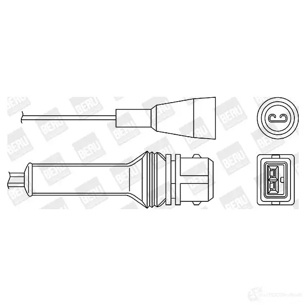 Лямбда зонд, кислородный датчик BERU 118028 OZH 044 0824010046 ozh044 изображение 0