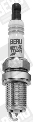 Свеча зажигания платиновая ultra x titan BERU UXT 9 SB 6448692 0900004161 UXT9SB