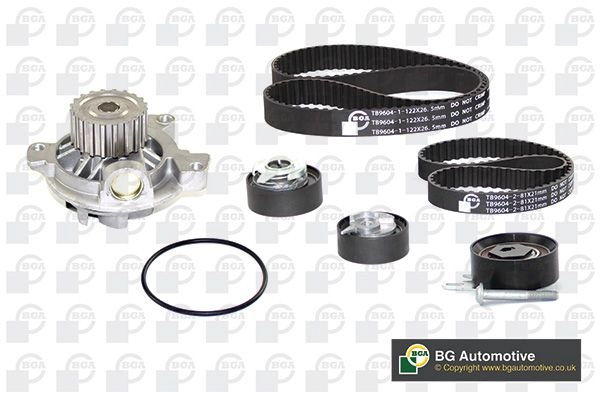 Комплект ремня ГРМ с помпой BGA TB9608CPK 40Y5 G 3189043