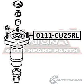 Опора амортизатора ASVA 0111-CU25RL 1269680627 U42 JI26 изображение 1