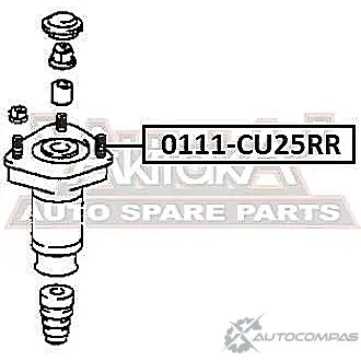 Опора амортизатора ASVA 1269680629 0111-CU25RR 02V X6 изображение 1