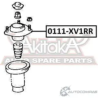 Опора амортизатора ASVA NLRIS U 1269680697 0111-XV1RR изображение 0