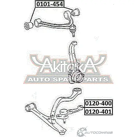 Шаровая опора ASVA 06LGE YA 0120-400 1269681397