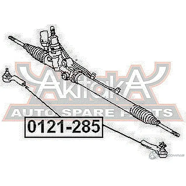 Рулевой наконечник ASVA 37 HH1X 1269681661 0121-285 изображение 1