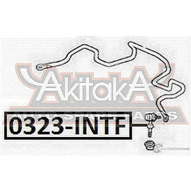 Стойка стабилизатора ASVA 1269688623 0323-INTF 4M5 4DI изображение 1