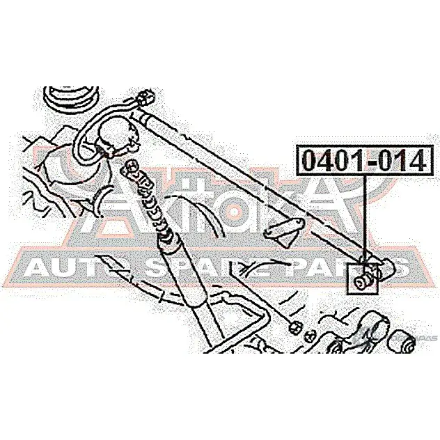 Сайлентблок ASVA 1269688927 BQTP M3 0401-014 изображение 1