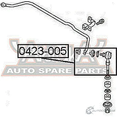 Стойка стабилизатора ASVA 0423-005 JQ 97UB 1269690411 изображение 1