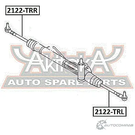 Рулевая тяга ASVA 41YGA 4 2122-TRL 1269696643 изображение 1