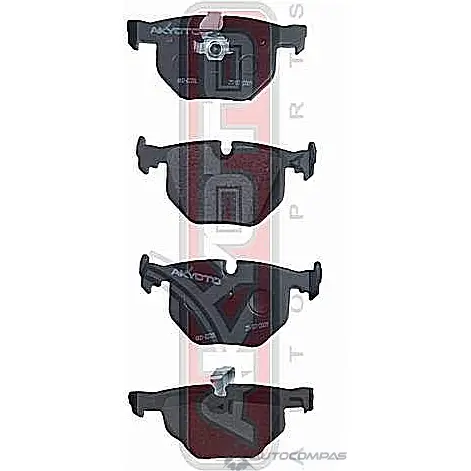 Тормозные колодки дисковые, комплект ASVA XEKCOI 0 1269698931 AKD-0228 изображение 0