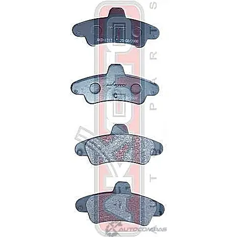 Тормозные колодки дисковые, комплект ASVA AKD-1313 1269703533 ATPF Y изображение 0