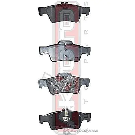 Тормозные колодки дисковые, комплект ASVA AKD-1364 64 ULQ 1269703855 - Изображение 1