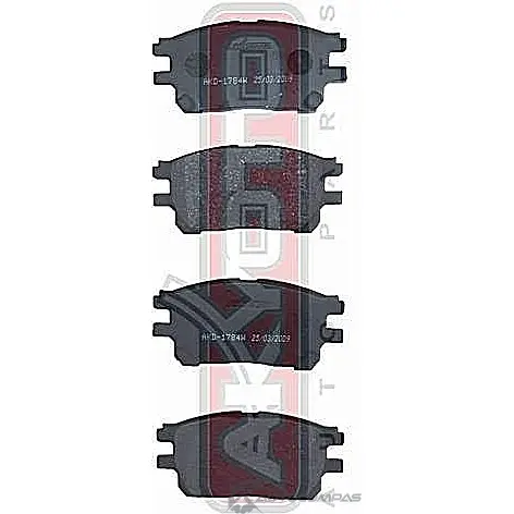 Тормозные колодки дисковые, комплект ASVA VLJSN JG AKD-1784 1269704277 - Изображение 1