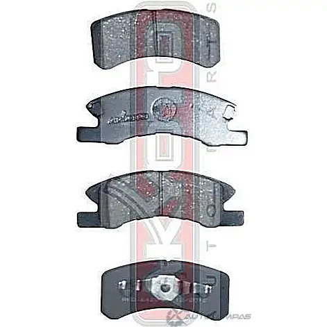 Тормозные колодки дисковые, комплект ASVA AKD-6428 R OOGDBE 1269705725 - Изображение 1
