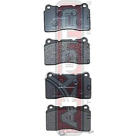 Тормозные колодки дисковые, комплект ASVA AKDC-0150 1269706521 3Y9A 7 изображение 0