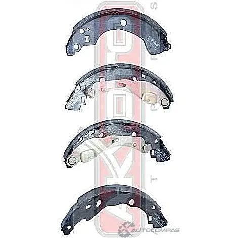 Тормозные колодки ASVA 1269707369 AKS-2014 Z 8KIT5 изображение 0