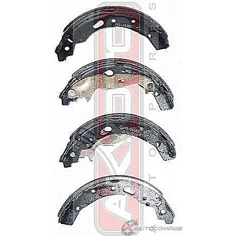 Тормозные колодки ASVA AKS-2638Z 1269707617 6 F1AR