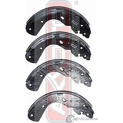 Тормозные колодки ASVA AKS-3416 1269707659 2IBZ RBC изображение 0