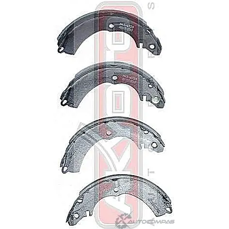 Тормозные колодки ASVA AKS-6729 1269707805 W Z7G1 - Изображение 1