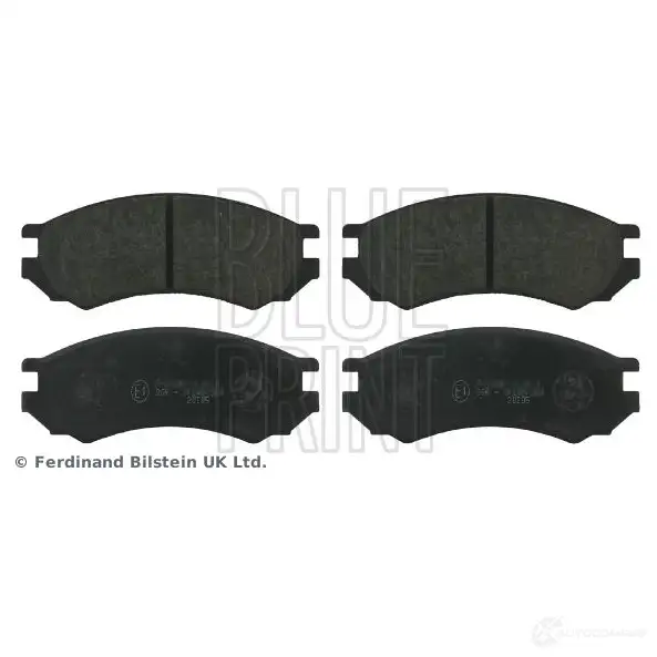Тормозные колодки дисковые, комплект BLUE PRINT 2653291 ADN14234 5050063142341 PJ B6R изображение 0