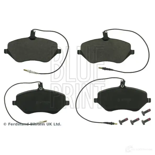 Тормозные колодки дисковые, комплект BLUE PRINT ADP154243 7ZL PT3W 1438399949