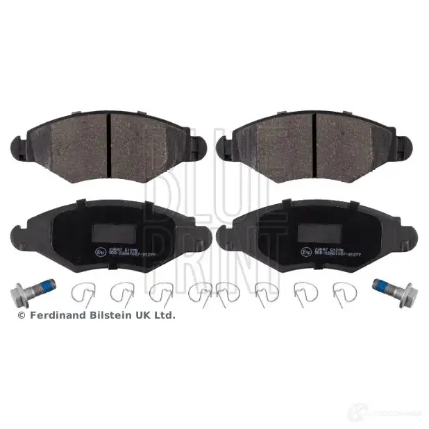 Тормозные колодки дисковые, комплект BLUE PRINT ADP154217 1424796096 UUK HJ4M 5057746068554