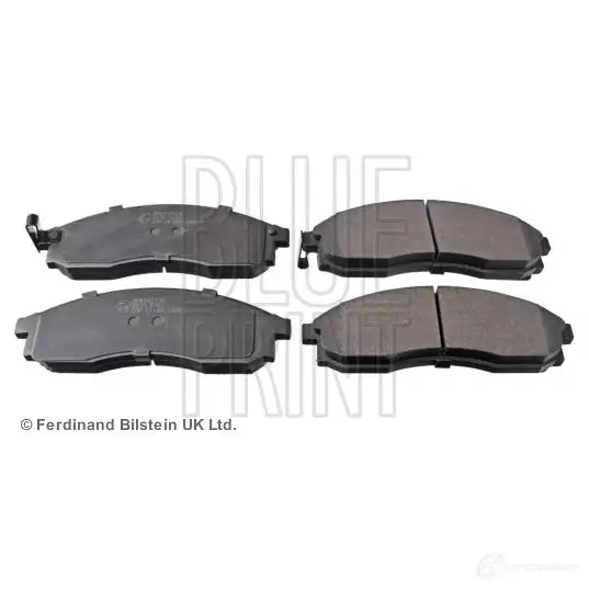 Тормозные колодки дисковые, комплект BLUE PRINT ADN142104 2653209 127K VQW 5050063617405 изображение 0