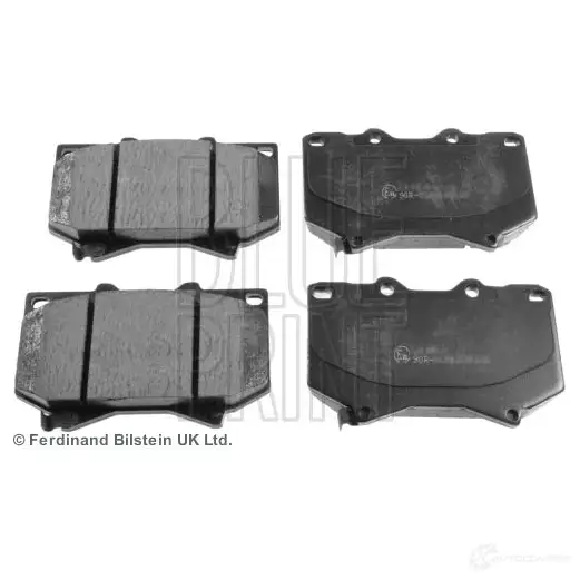 Тормозные колодки дисковые, комплект BLUE PRINT 2657582 5050063602388 ZW7 XEEU ADT342117 изображение 0