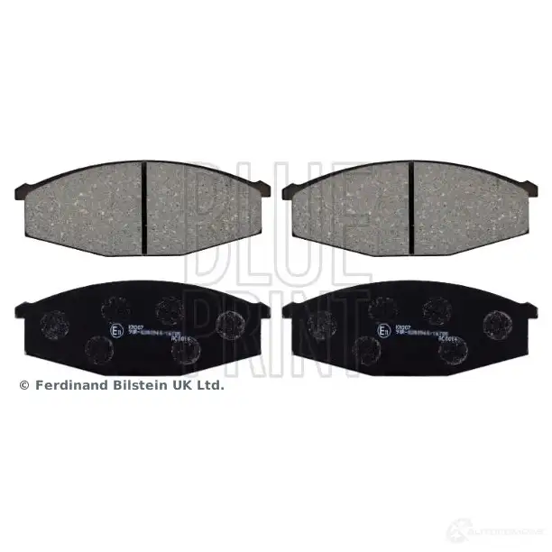 Тормозные колодки дисковые, комплект BLUE PRINT 5050063142488 ADN14248 WYG VCL2 2653299