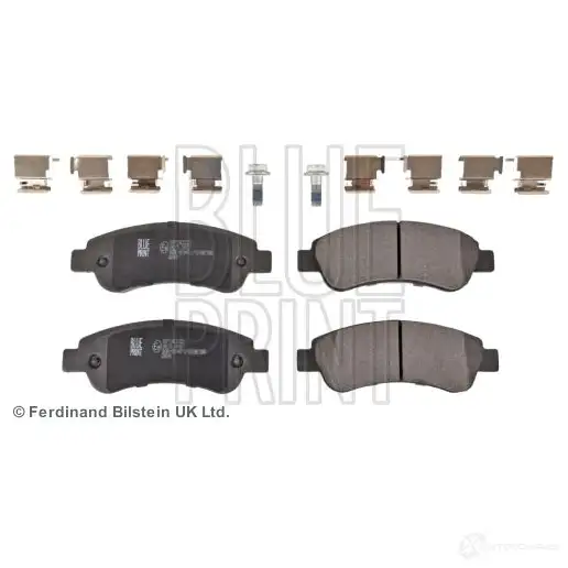 Тормозные колодки дисковые, комплект BLUE PRINT Z CY18HI ADP154258 1438400201 изображение 0