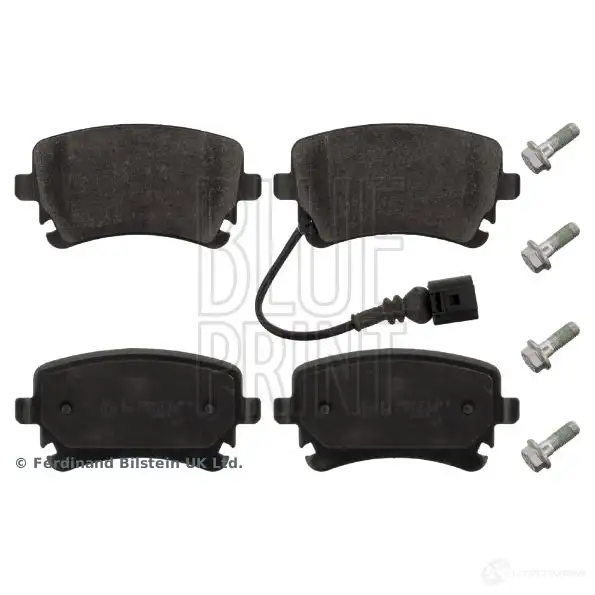 Тормозные колодки дисковые, комплект BLUE PRINT 3Q 05PN 5057746068462 ADV184239 1424796184
