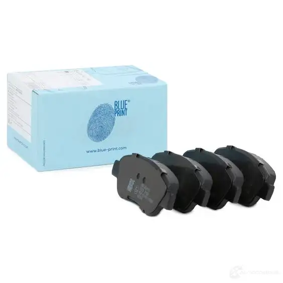 Тормозные колодки дисковые, комплект BLUE PRINT 0YLF0 KN 2657614 5050063594300 ADT342155 изображение 1