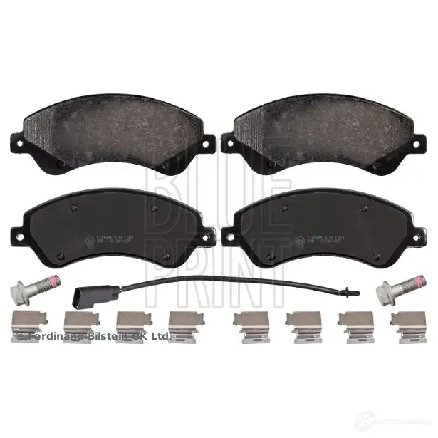 Тормозные колодки дисковые, комплект BLUE PRINT VZIE8 LG ADF124219 5057746068523 1424502280