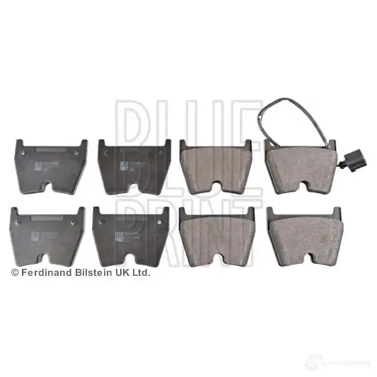 Тормозные колодки дисковые, комплект BLUE PRINT 1438400359 W7LB M ADV184260 - Изображение 1