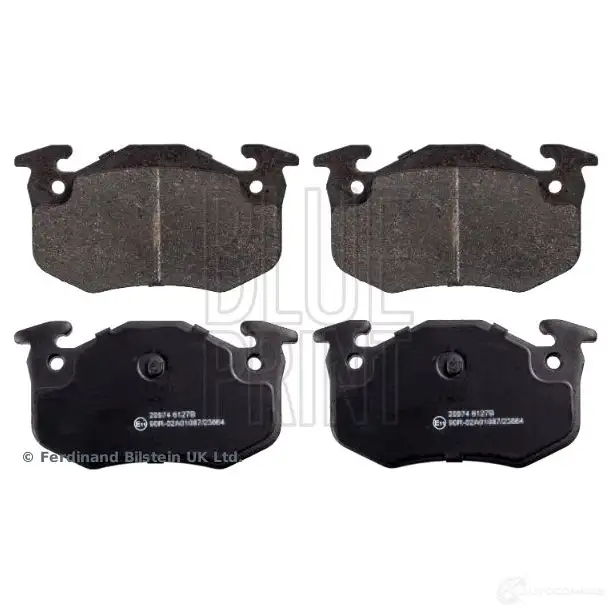 Тормозные колодки дисковые, комплект BLUE PRINT ADP154238 F2VZ 9O 5057746111045 1424796117