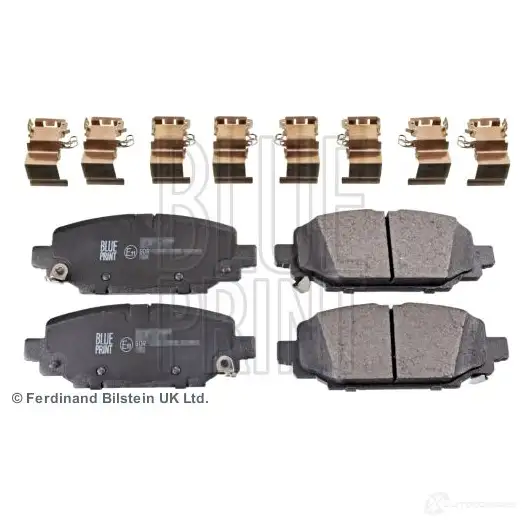 Тормозные колодки дисковые, комплект BLUE PRINT 1438400387 NJ 3OIYK ADA104284 изображение 1