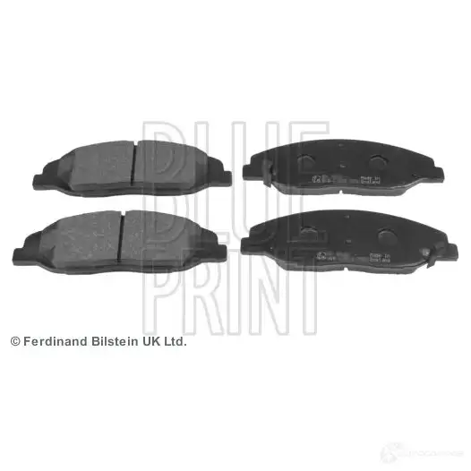 Тормозные колодки дисковые, комплект BLUE PRINT 2637505 5050063052091 M 9D2OT ADA104261 изображение 0