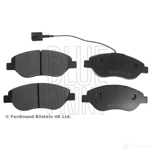 Тормозные колодки дисковые, комплект BLUE PRINT ADL144203 2650330 5050063004427 TC IR42M