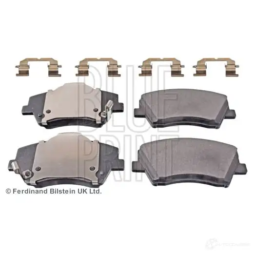 Тормозные колодки дисковые, комплект BLUE PRINT 5057746008376 ADG042174 1424502295 240T1K B изображение 0