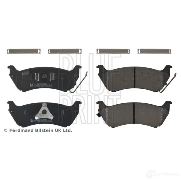 Тормозные колодки дисковые, комплект BLUE PRINT VWJ 3G 1438400513 ADU174275