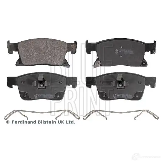 Тормозные колодки дисковые, комплект BLUE PRINT 1438400536 ADW194224 0 1LC0