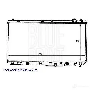 Радиатор охлаждения двигателя BLUE PRINT adt39849 1423611320 5050063398496 Z E03P