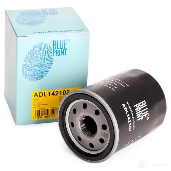 Масляный фильтр BLUE PRINT 5050063201109 BC FZ3 2650275 ADL142102 изображение 1