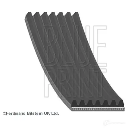 Приводной ремень поликлиновой BLUE PRINT 7PK 2872 AD07R2875 2637108 7PK2873