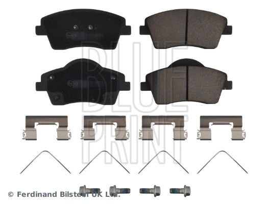 Тормозные колодки дисковые, комплект BLUE PRINT 6 1TYQ 1440183601 ADBP420102 изображение 0