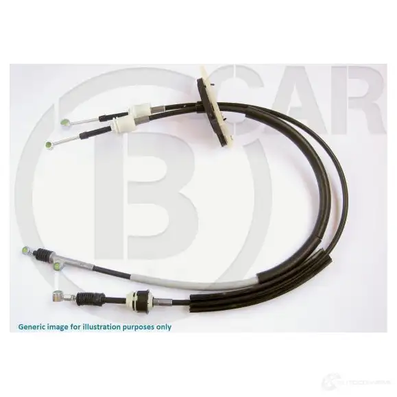 Трос коробки передач МКПП B CAR AUTO PARTS UEB YW 1438552438 001rn534