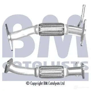 Выхлопная труба глушителя BM CATALYSTS 2864336 5052746122633 bm50368 H XZSVF