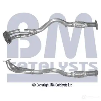 Выхлопная труба глушителя BM CATALYSTS bm70301 2864678 ZU UN1 5052746023824