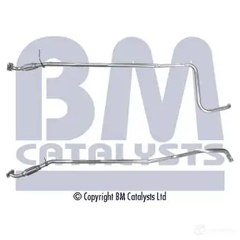 Выхлопная труба глушителя BM CATALYSTS LC XRK 5052746100167 2864233 bm50240 изображение 0