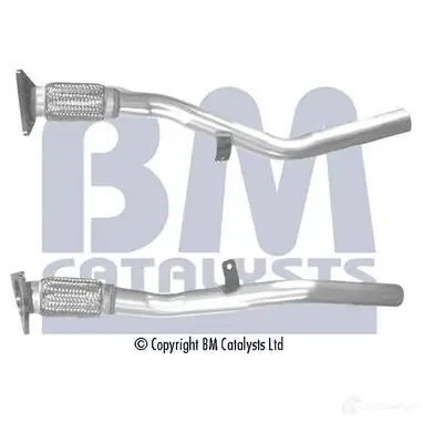 Выхлопная труба глушителя BM CATALYSTS 5052746137248 X 2YPN 2864980 bm70656
